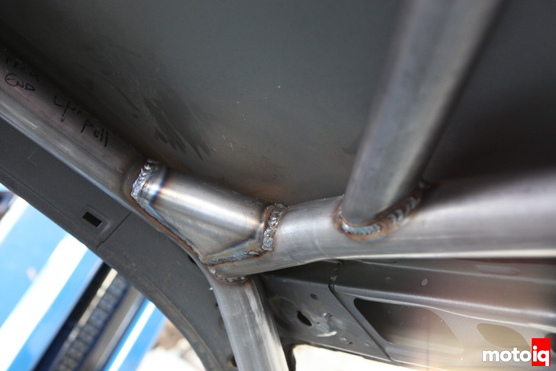 Project LSR roll cage welds