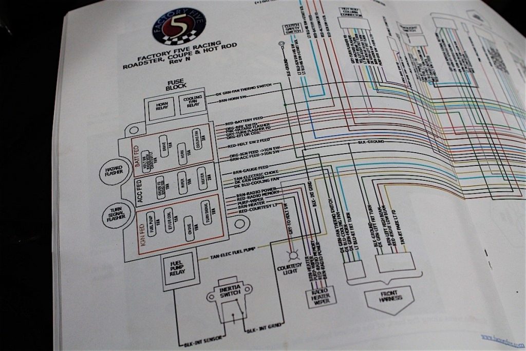 Factory Five Cobra wiring diagram