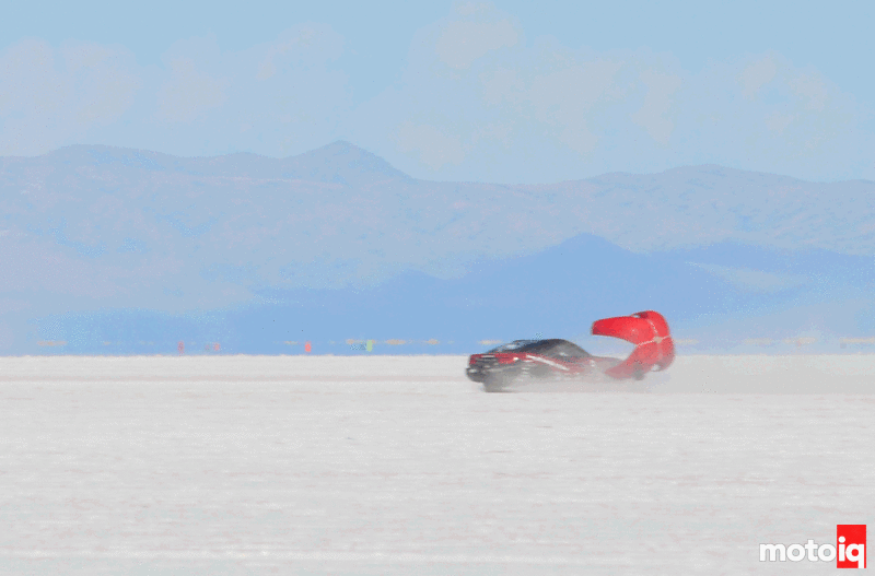Project LSR spin at Bonneville World of Speed
