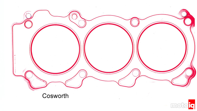 Cosworth VQ MLS headgasket drawing